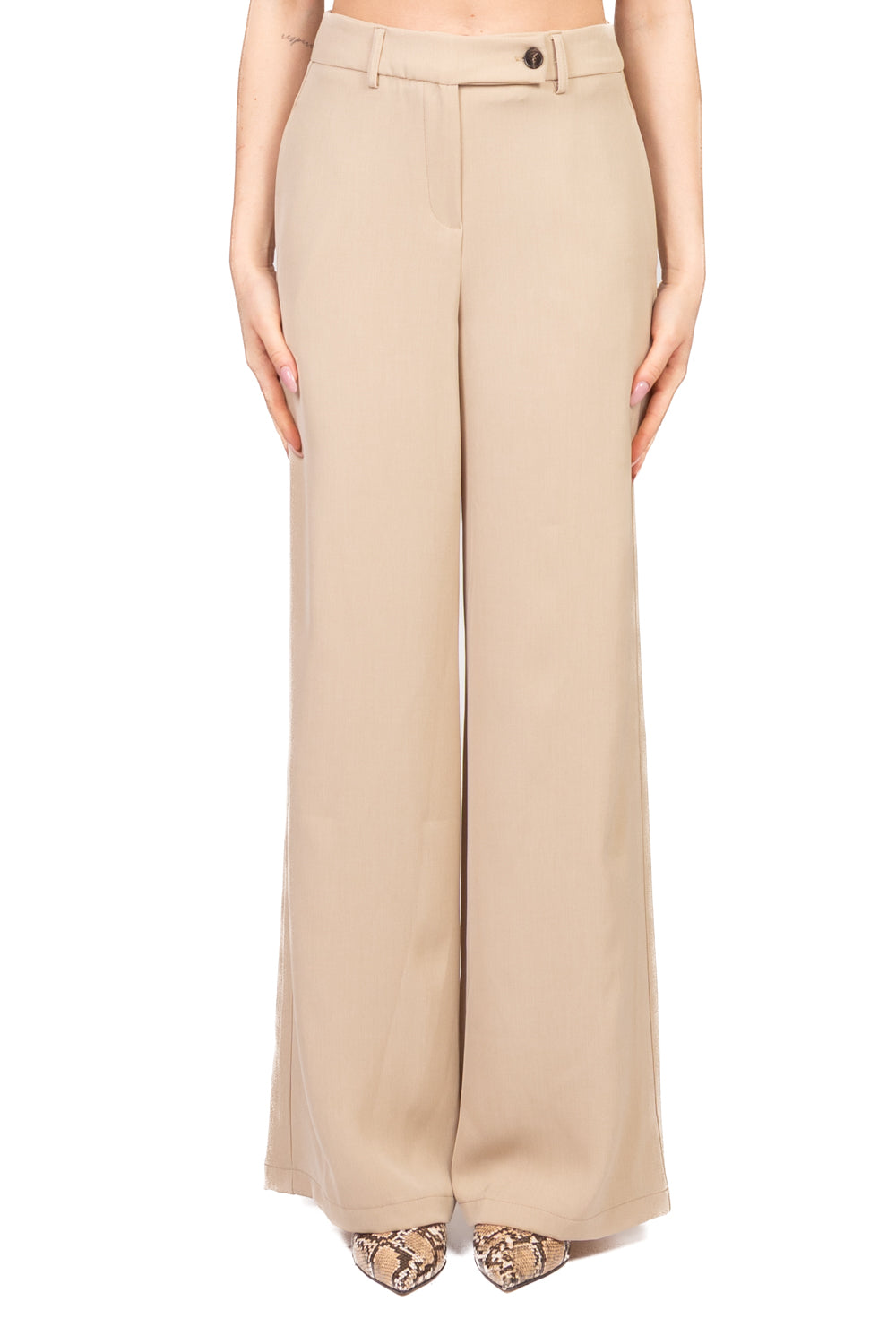 Tensione In - Pantalone gamba dritta fluido Art. 26P4174