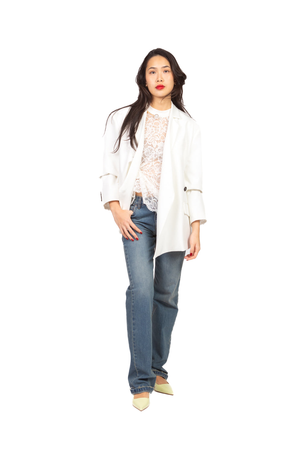 Have One - Blusa manica corta in pizzo Art. TFW-Q081