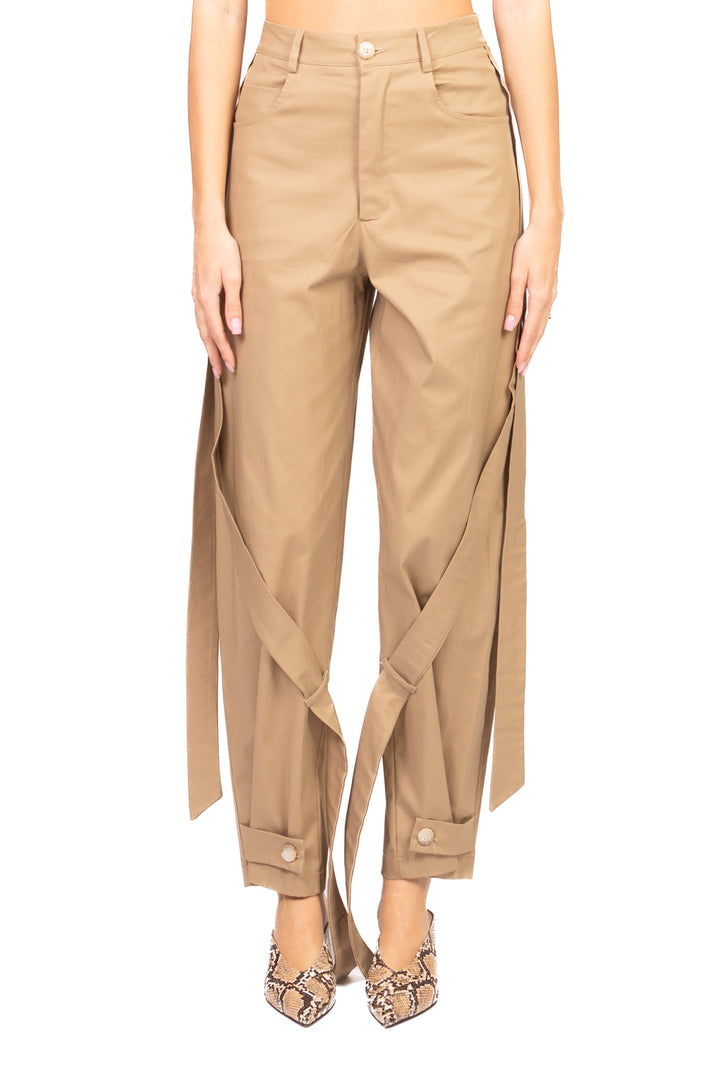 Vicolo - Pantalone gamba dritta con lacci Art. TAB1188