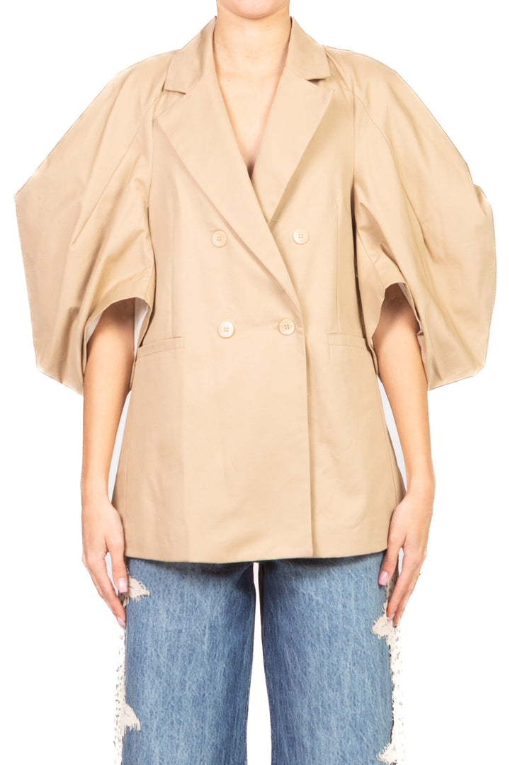 Tensione In - Giacca in cotone manica palloncino Art. HM826