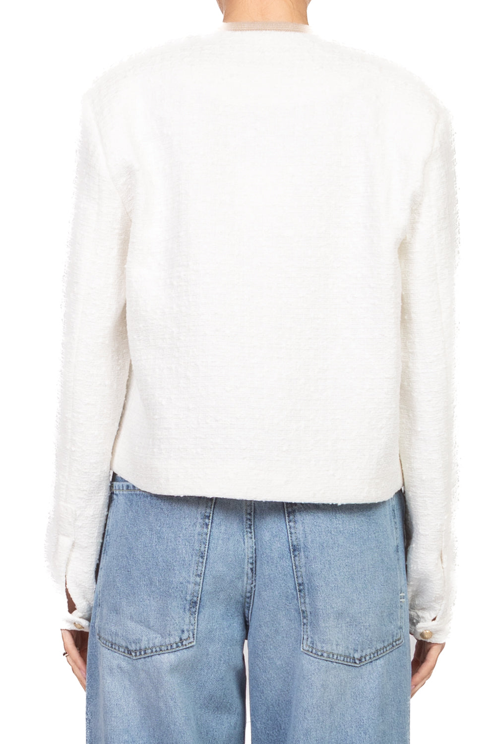 Tensione In - Giacca crop in bouclé Art. 38804