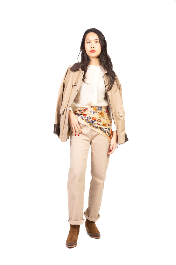 Vicolo - Trench colletto ecopelle Art. TAB0950