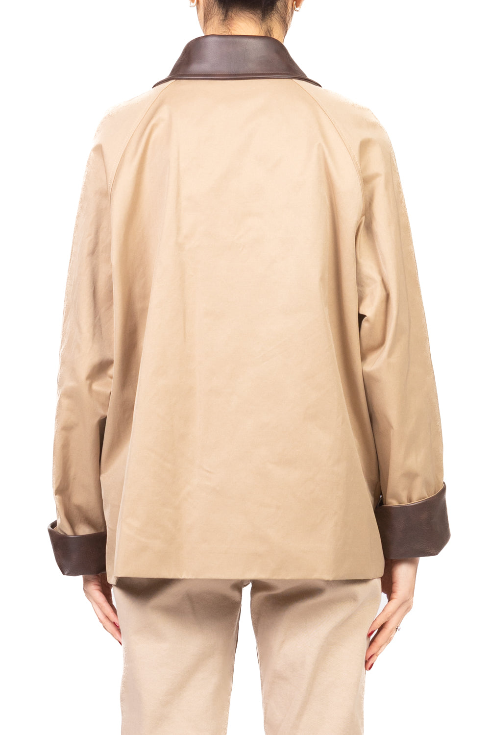 Vicolo - Trench colletto ecopelle Art. TAB0950