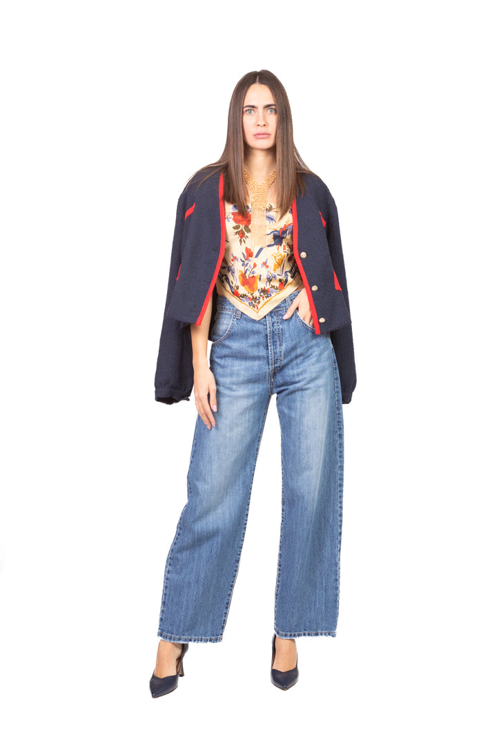 Tensione In - Giacca crop in bouclé Art. 38804