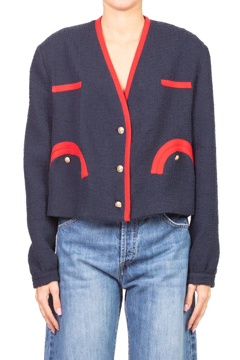 Tensione In - Giacca crop in bouclé Art. 38804