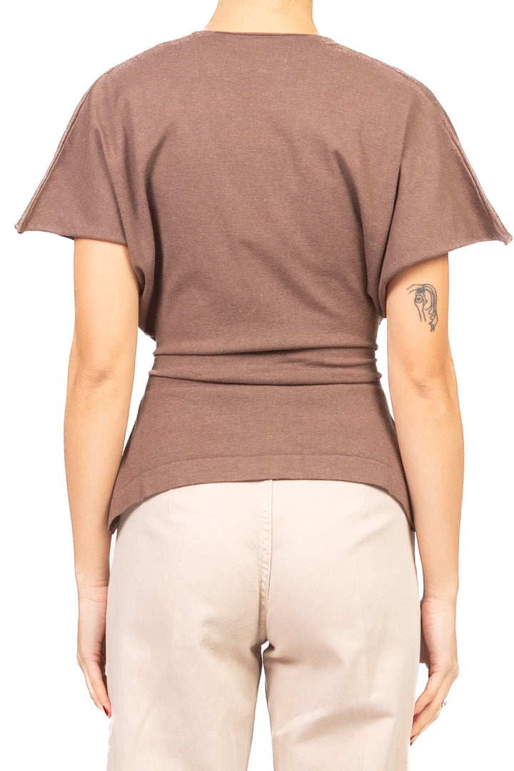 Kontatto - Maglia scollo v incrociata Art. 3M1609NI