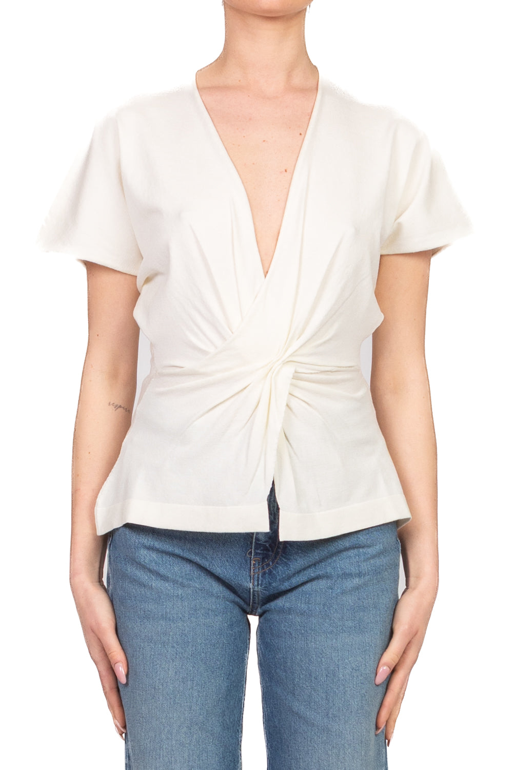 Kontatto - Maglia scollo v incrociata Art. 3M1609NI