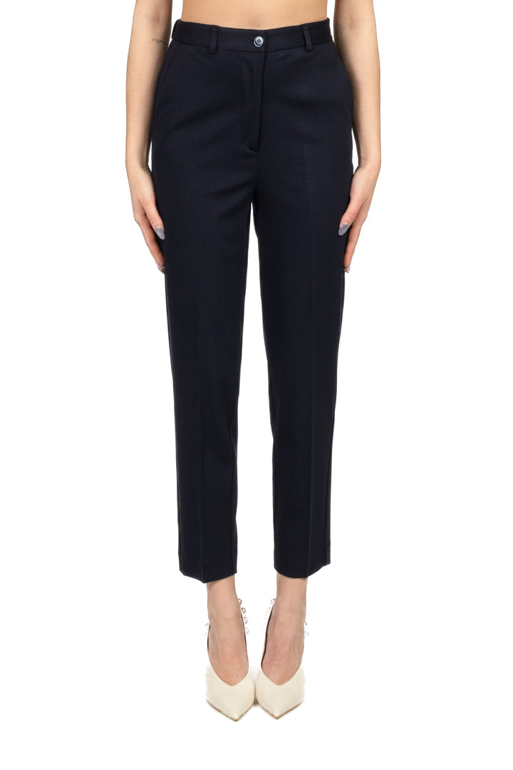 Tensione In - Pantalone carrot punto milano Art. 26P4005