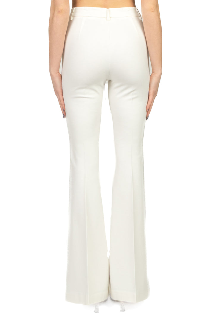 Vicolo - Pantalone a zampa punto milano   Art.TAB0261