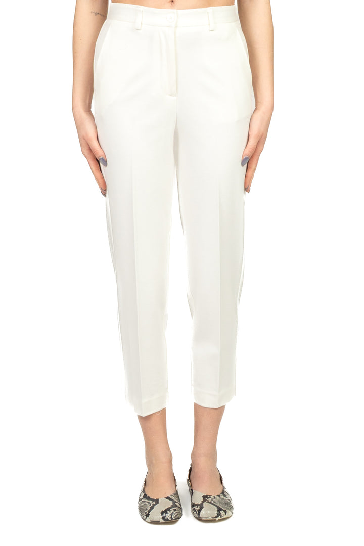 Vicolo - Pantalone sigaretta punto milano  Art. TAB0041