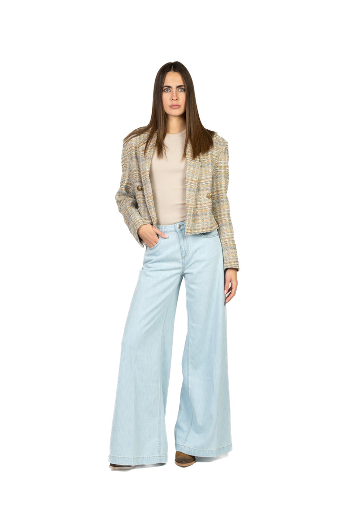 Vicolo - Canotta costine scollo vogatore Art. UAB0046