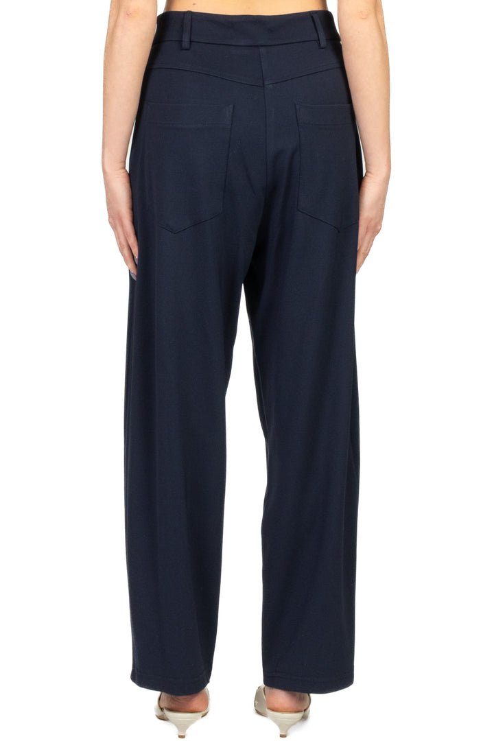 Tensione In - Pantalone barrel punto milano Art. 26P4002