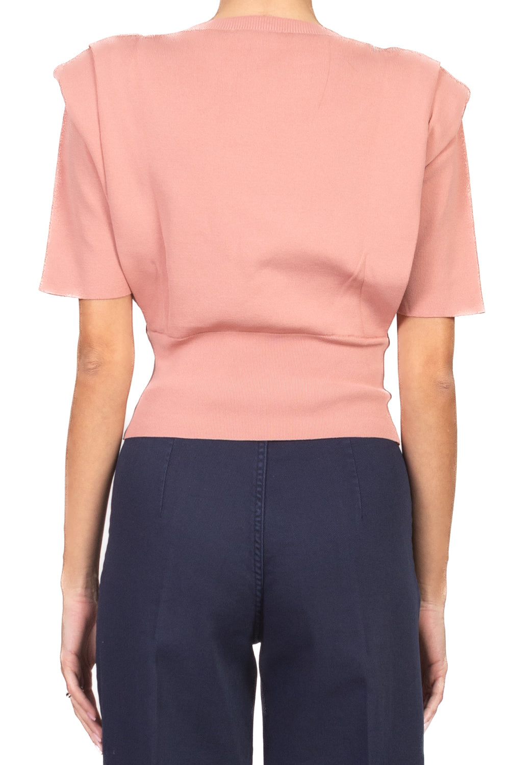 Vicolo - Maglia crop con spalline Art.4AB4007