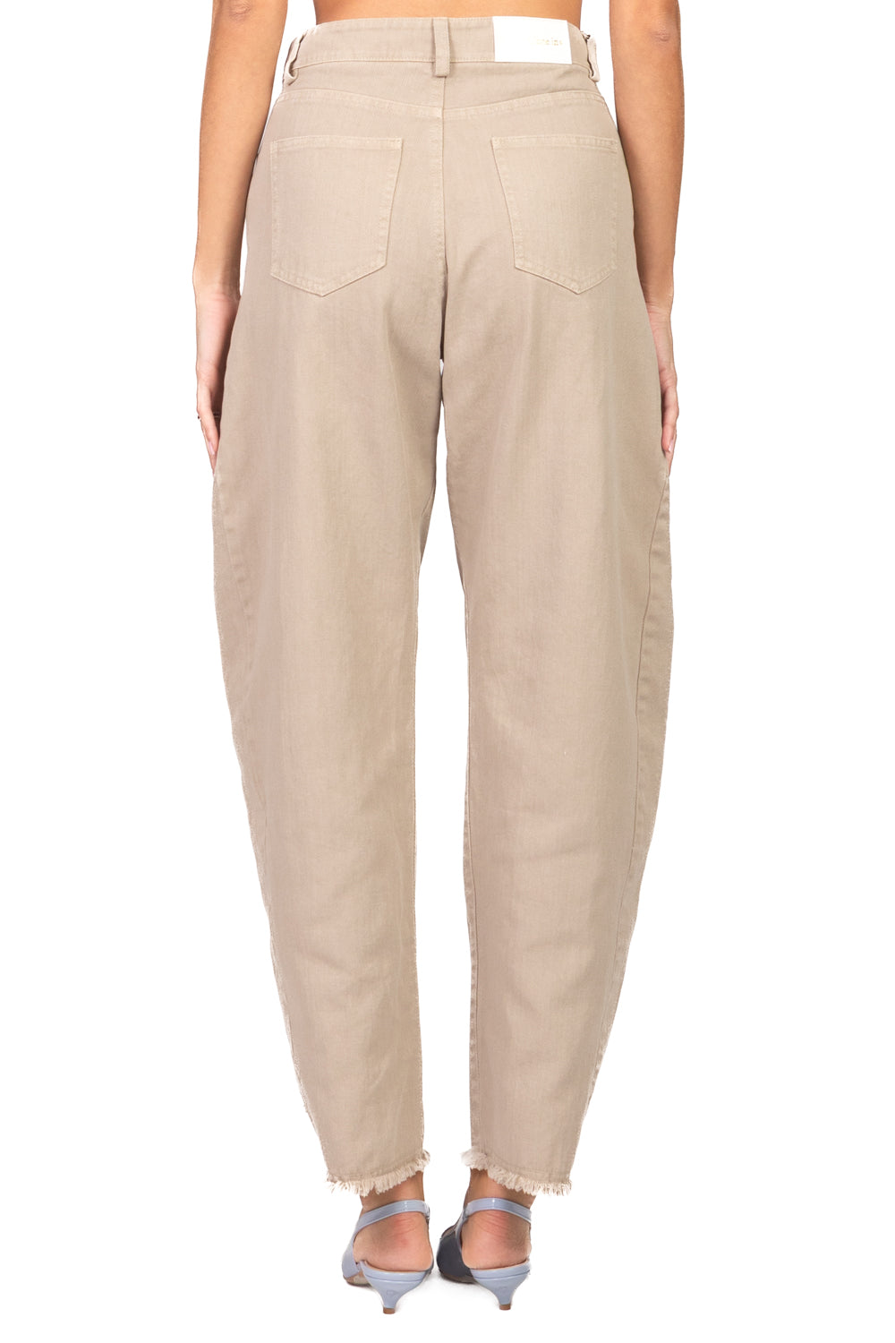 Tensione In - Jeans barrel sfrangiato Art. S26P287