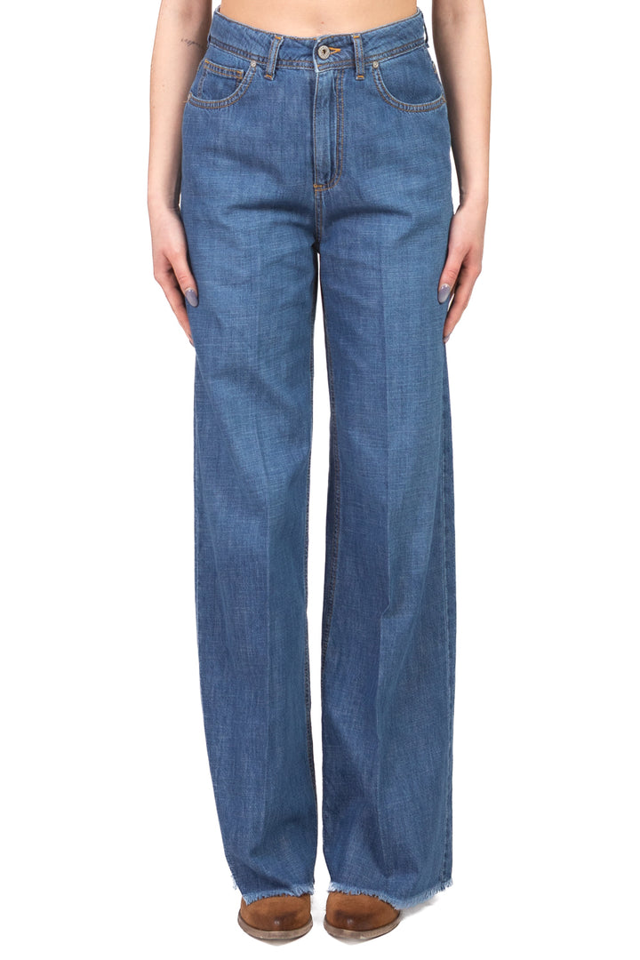 Dixie - Jeans ANNA dritto sfrangiato Art. P512A030A