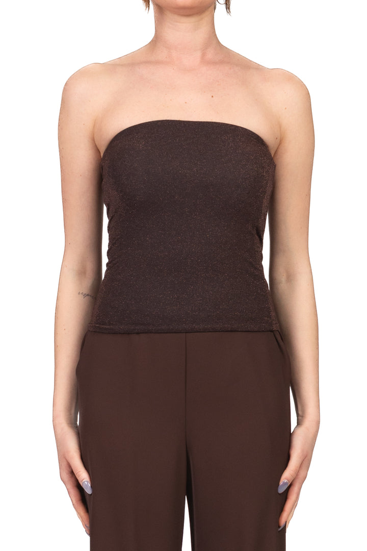 Kontatto - Top a fascia in lurex Art. MR6005C