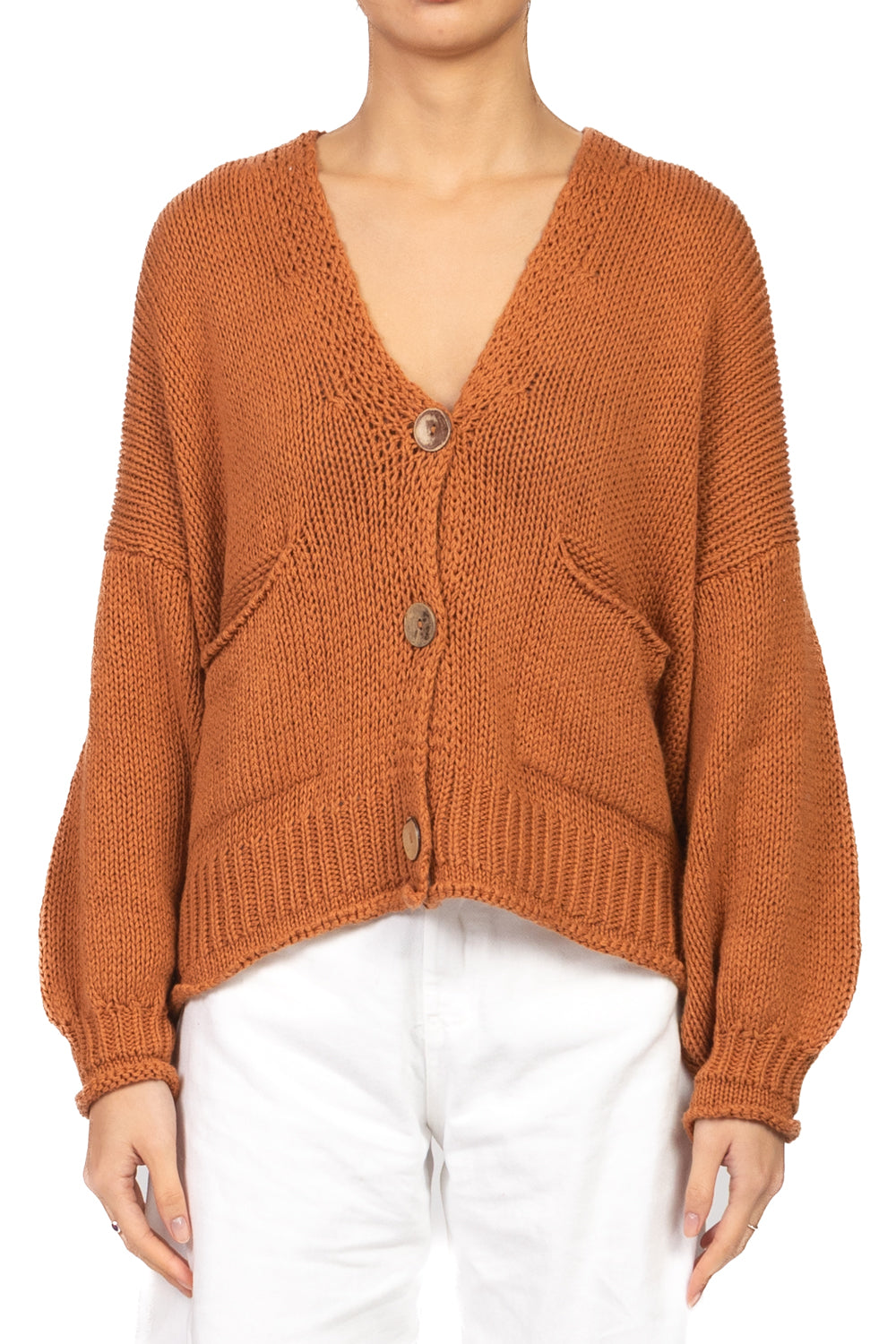 Have One - Cardigan over manica palloncino Art. JIT-Q007