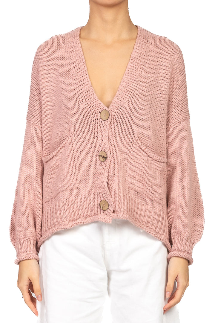 Have One - Cardigan over manica palloncino Art. JIT-Q007