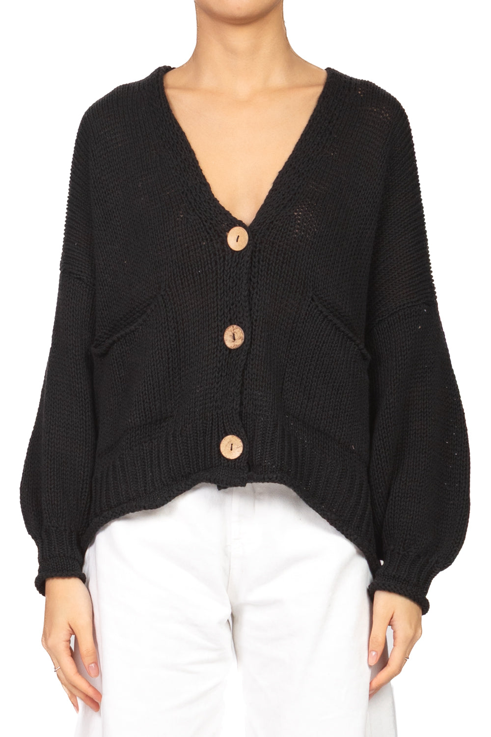 Have One - Cardigan over manica palloncino Art. JIT-Q007