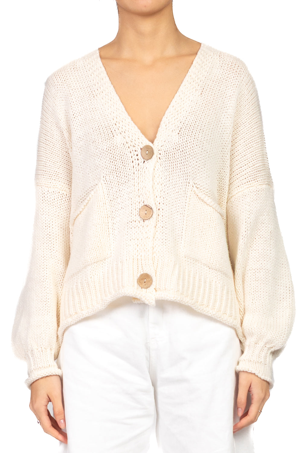 Have One - Cardigan over manica palloncino Art. JIT-Q007