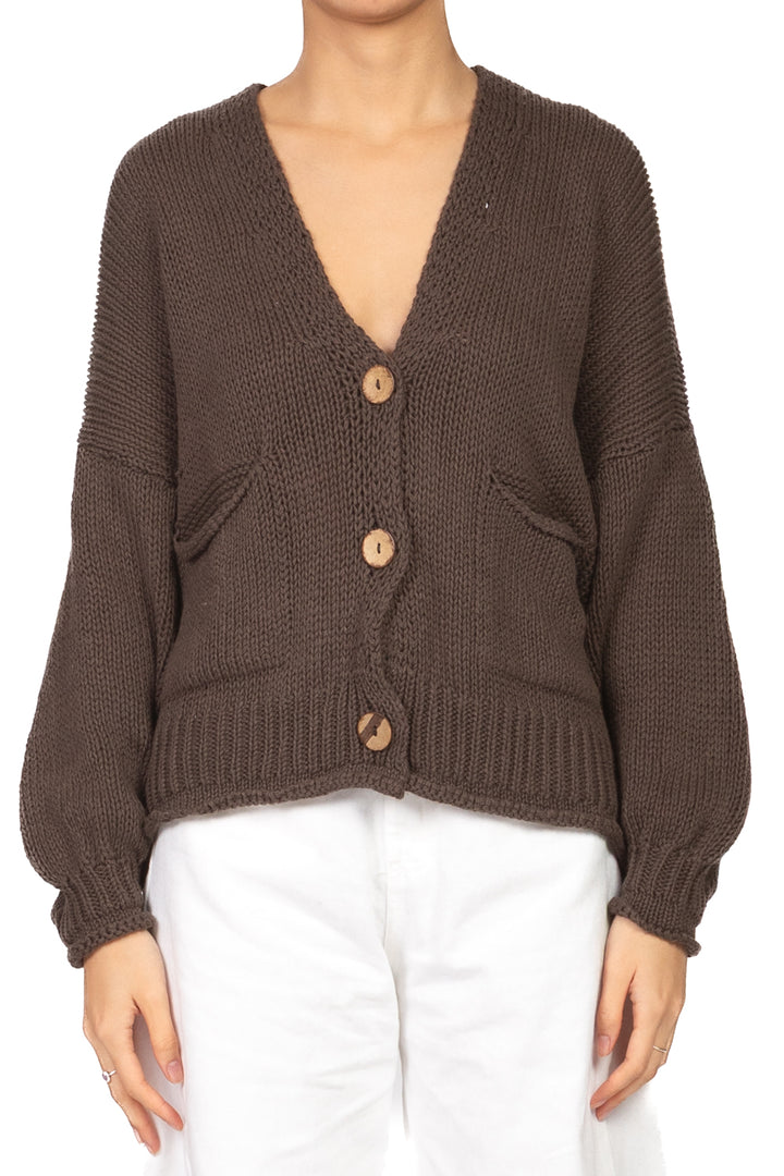 Have One - Cardigan over manica palloncino Art. JIT-Q007