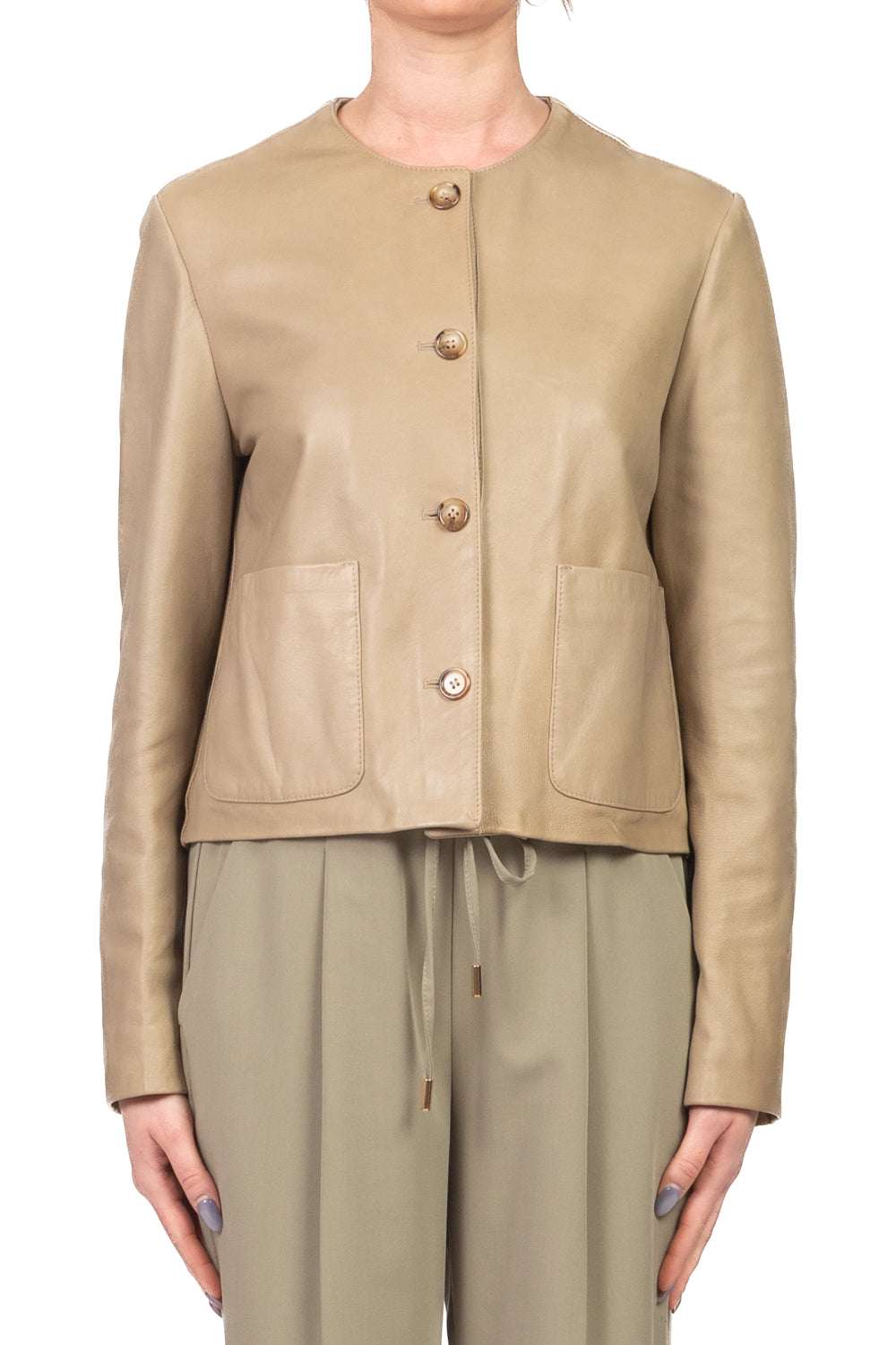 Vicolo - Giacca corta in pelle Art. TAB0175