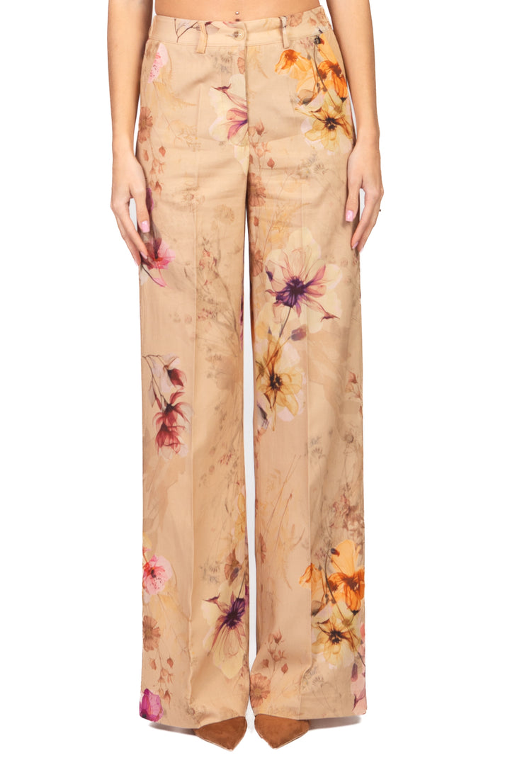 Dixie - Pantalone fantasia floreale Art. PDHD1BCA