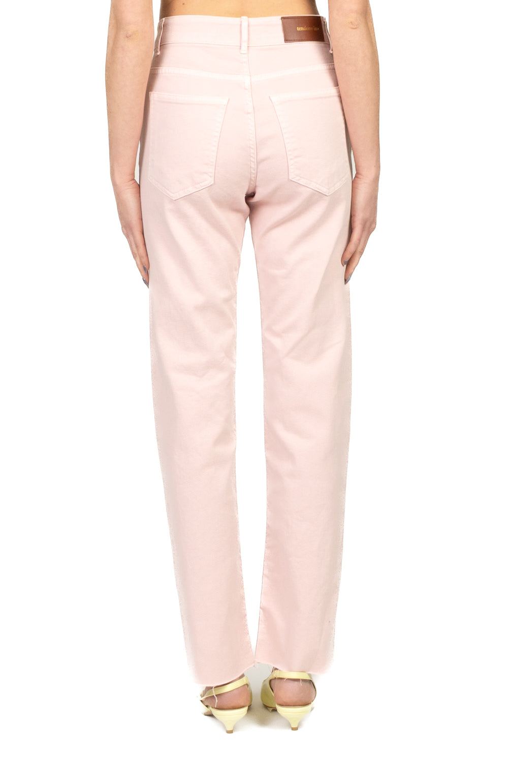 Tensione In - Jeans crop  taglio vivo (jeans della vita) Art. CJ12723