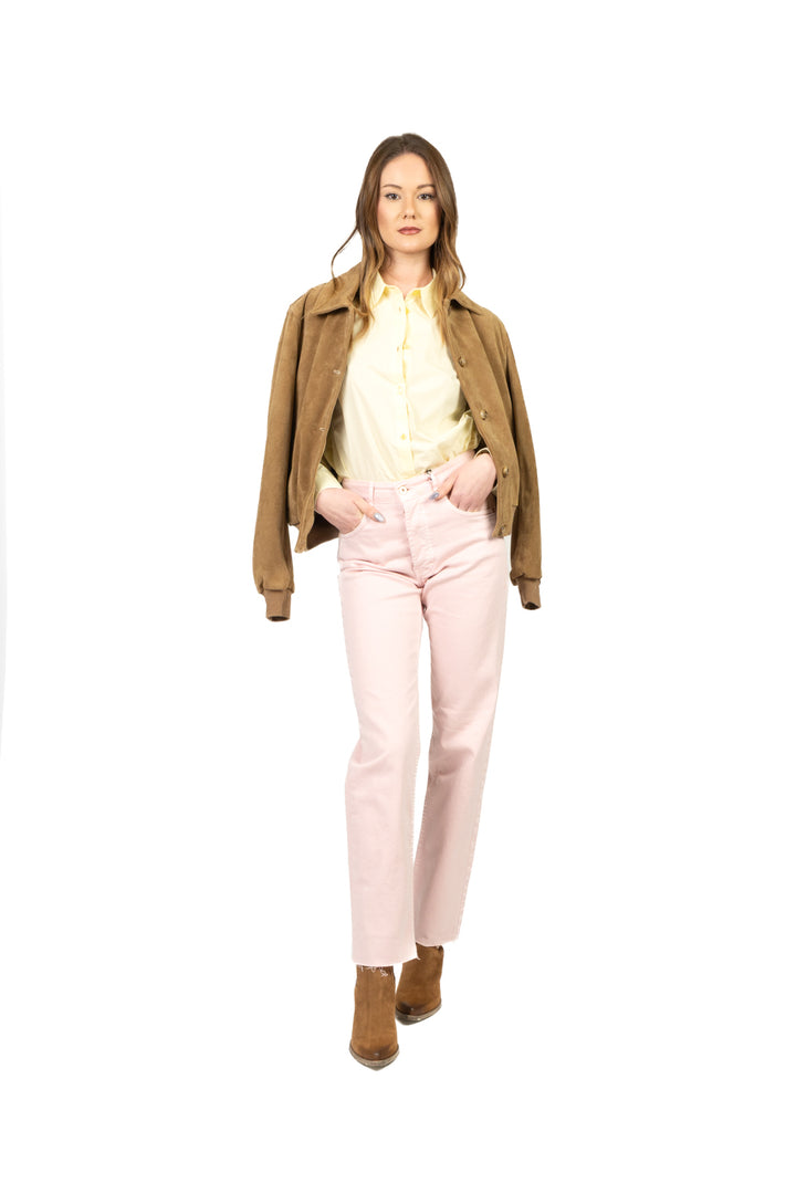 Tensione In - Jeans crop  taglio vivo (jeans della vita) Art. CJ12723