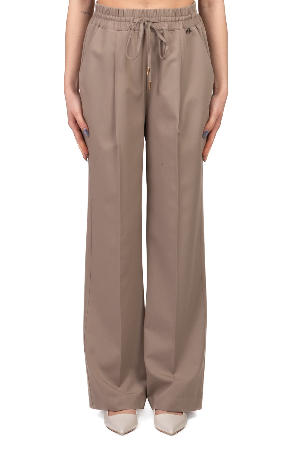 Dixie - Pantalone palazzo con  coulisse Art. P027A145