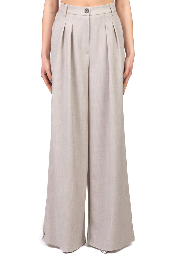 Vicolo - Pantalone palazzo con pinces Art. TAB1036