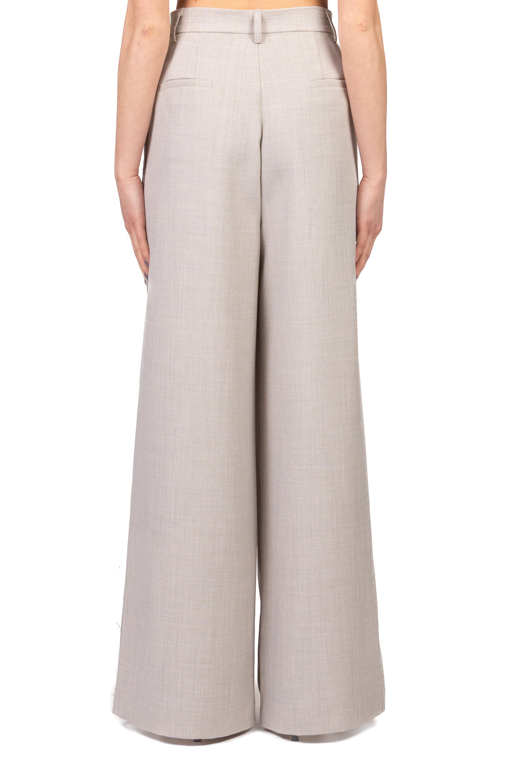 Vicolo - Pantalone palazzo con pinces Art. TAB1036