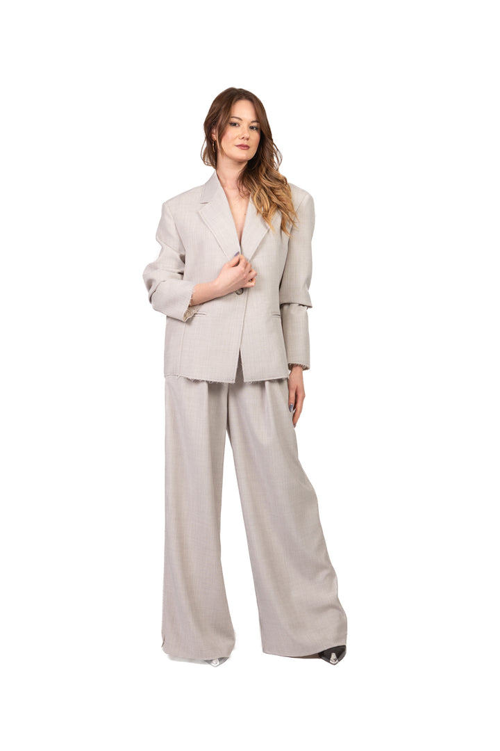 Vicolo - Pantalone palazzo con pinces Art. TAB1036