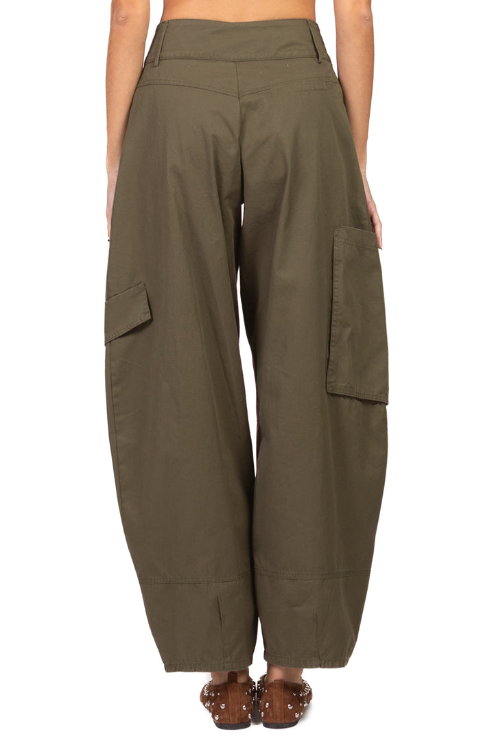 Tensione In - Pantalone barrel con tasconi Art. HM580