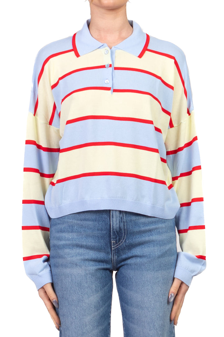 Vicolo - Maglia polo rigata Art.2AB2115