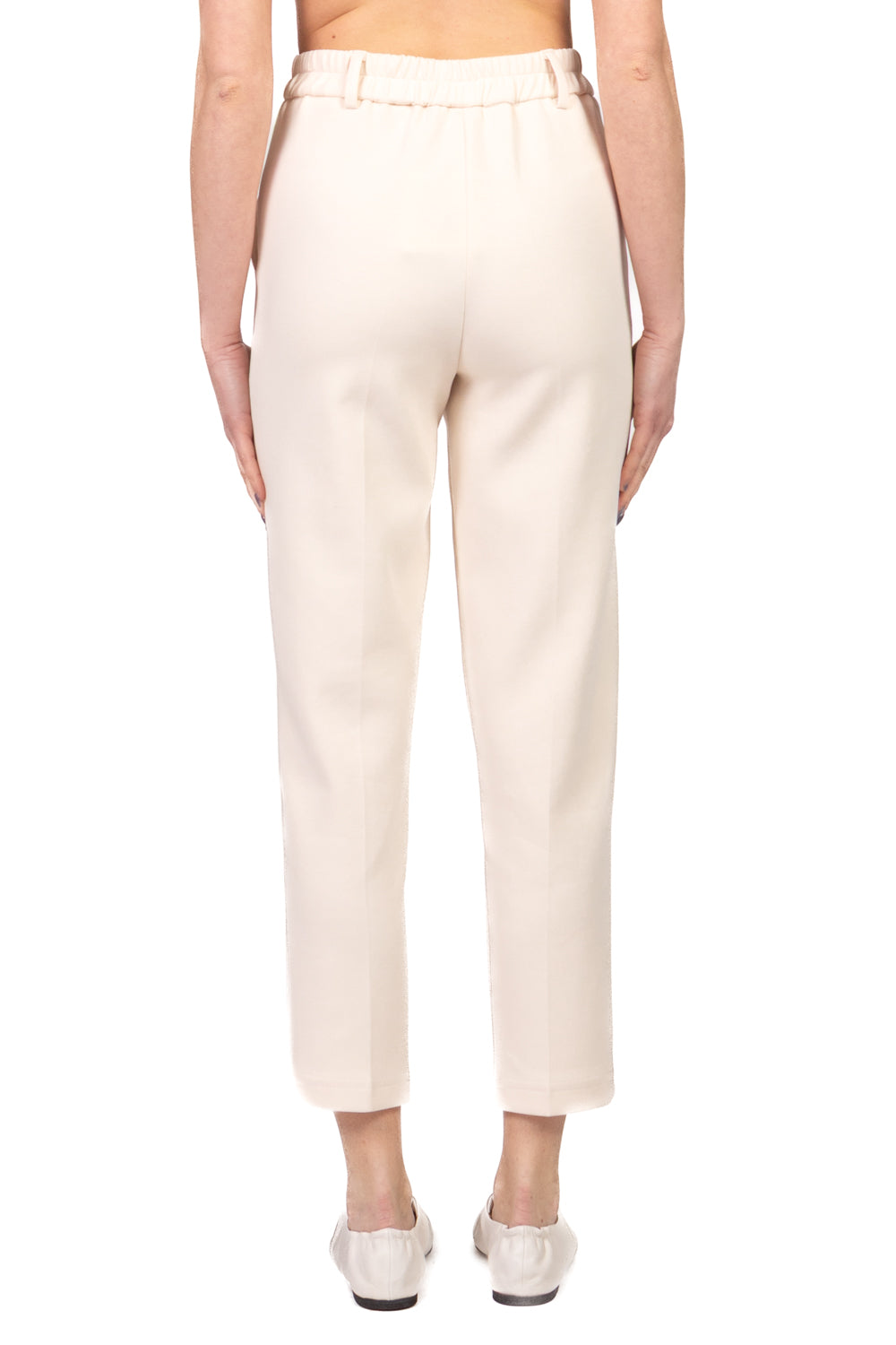 Tensione In - Pantalone carrot punto milano Art. 26P4005