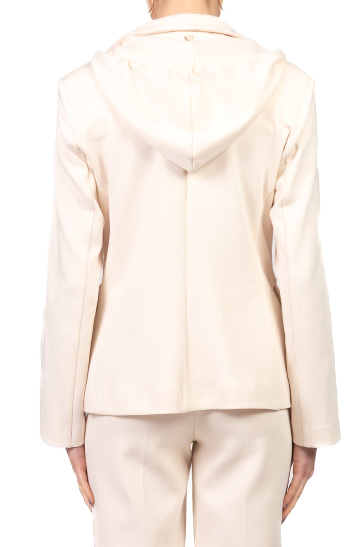 Tensione In - Giacca punto milano con cappuccio Art. 26B4004