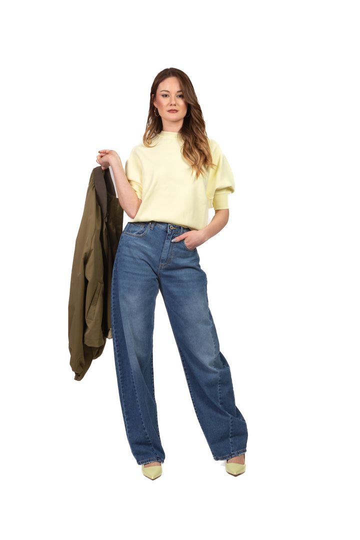 Tensione In - Bomber con manica palloncino Art. S26J361