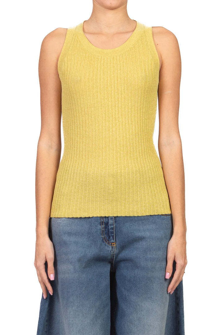 Emunà - Canotta a coste in lurex Art. 160227