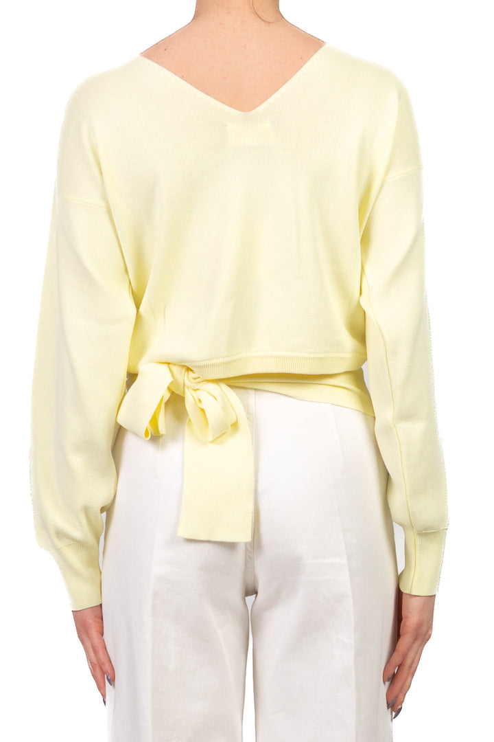 Vicolo - Maglia scollo v con fusciacca Art. 2AB2078