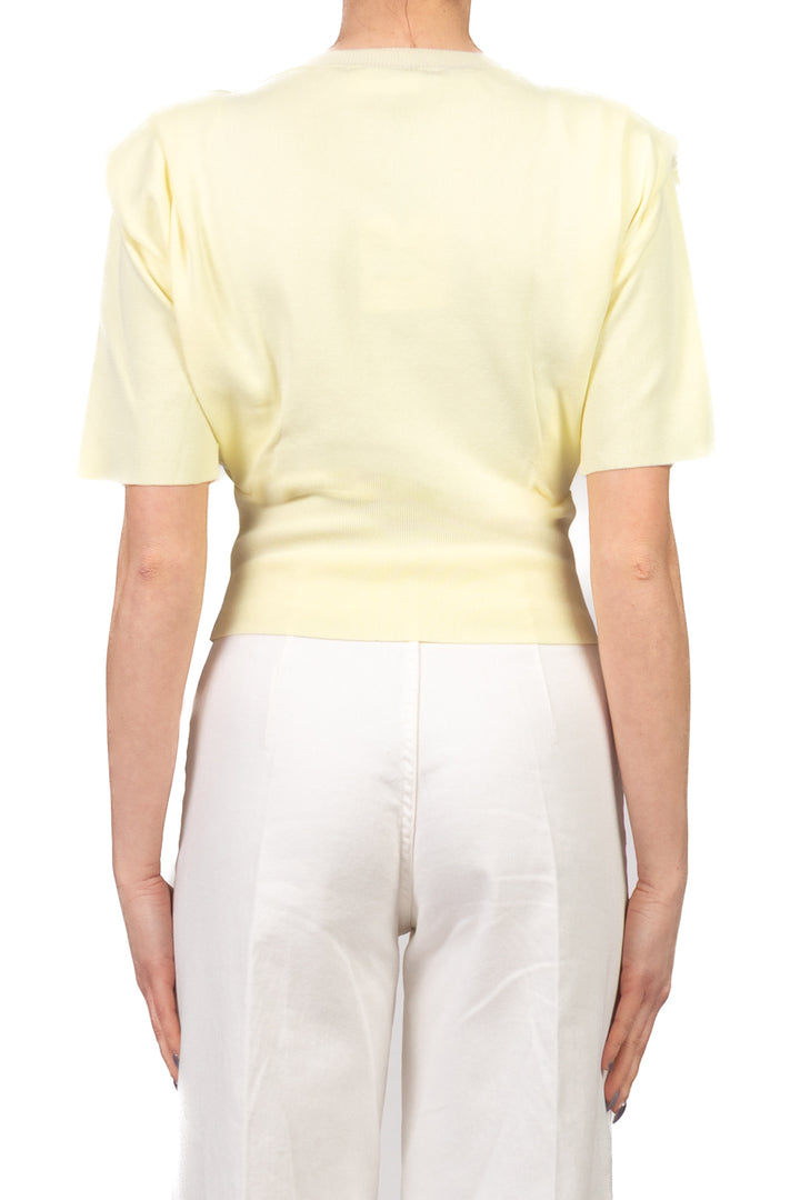 Vicolo - Maglia crop con spalline Art.4AB4007