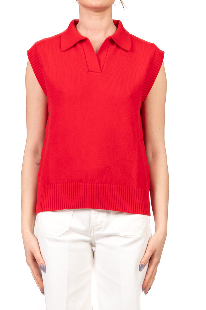 Vicolo - Gilet con colletto Art. 7AB7018