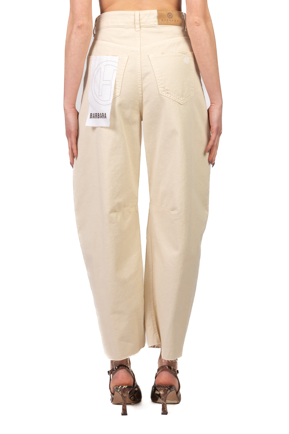 Have One - Jeans BARBARA barrel taglio vivo Art. PFA-Q081