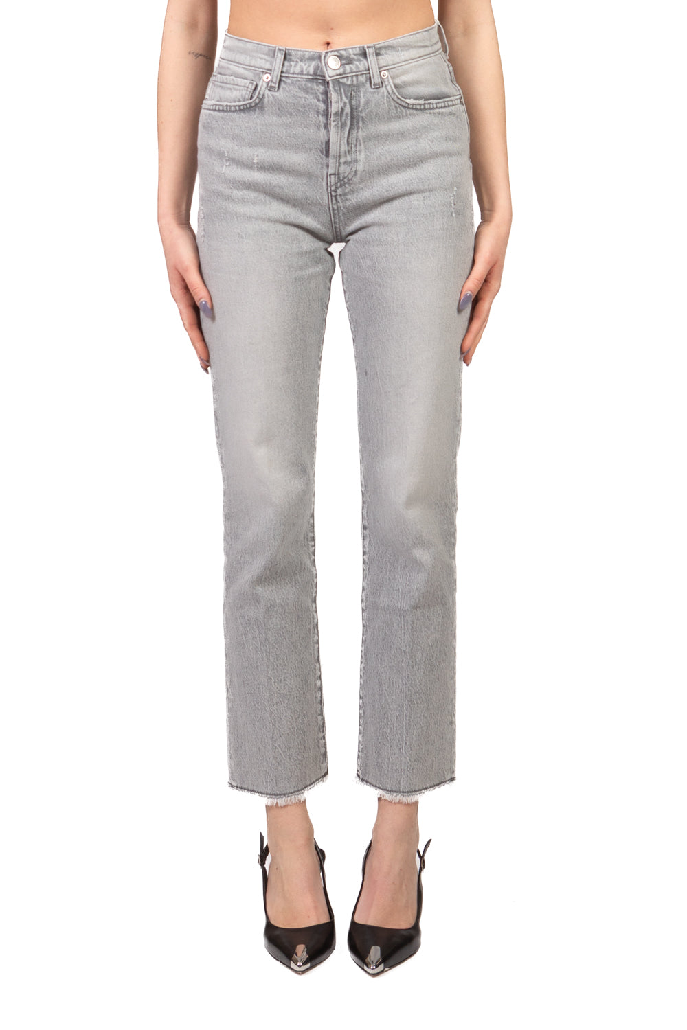 Vicolo - Jeans crop taglio vivo BELLA  Art. DAB5020
