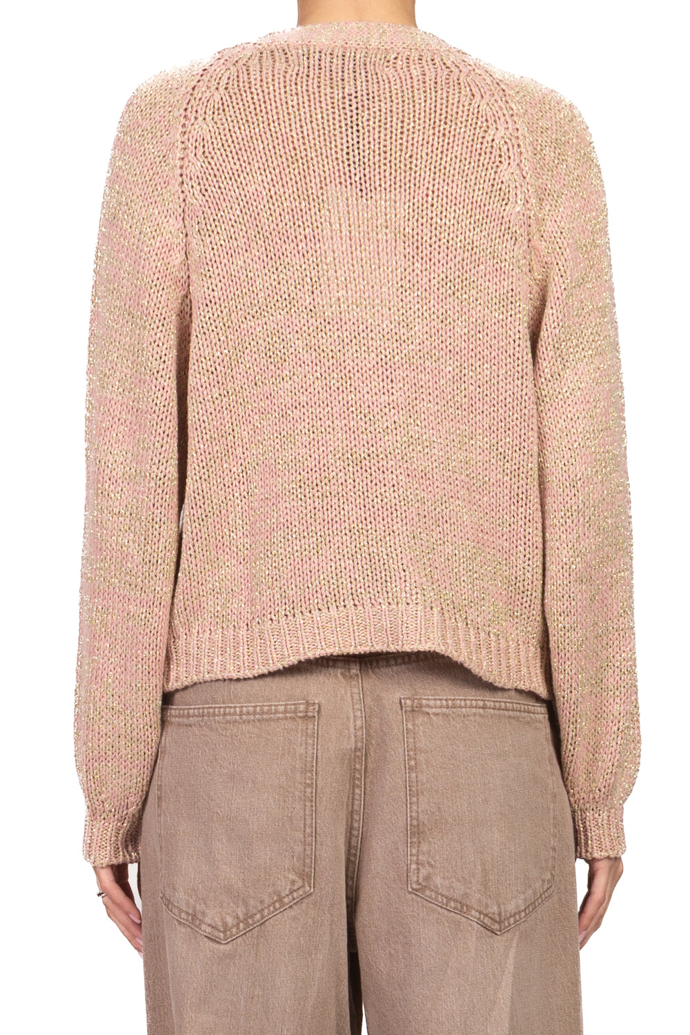 Have One - Cardigan filo lurex bottoni gioiello Art. JIT-Q008