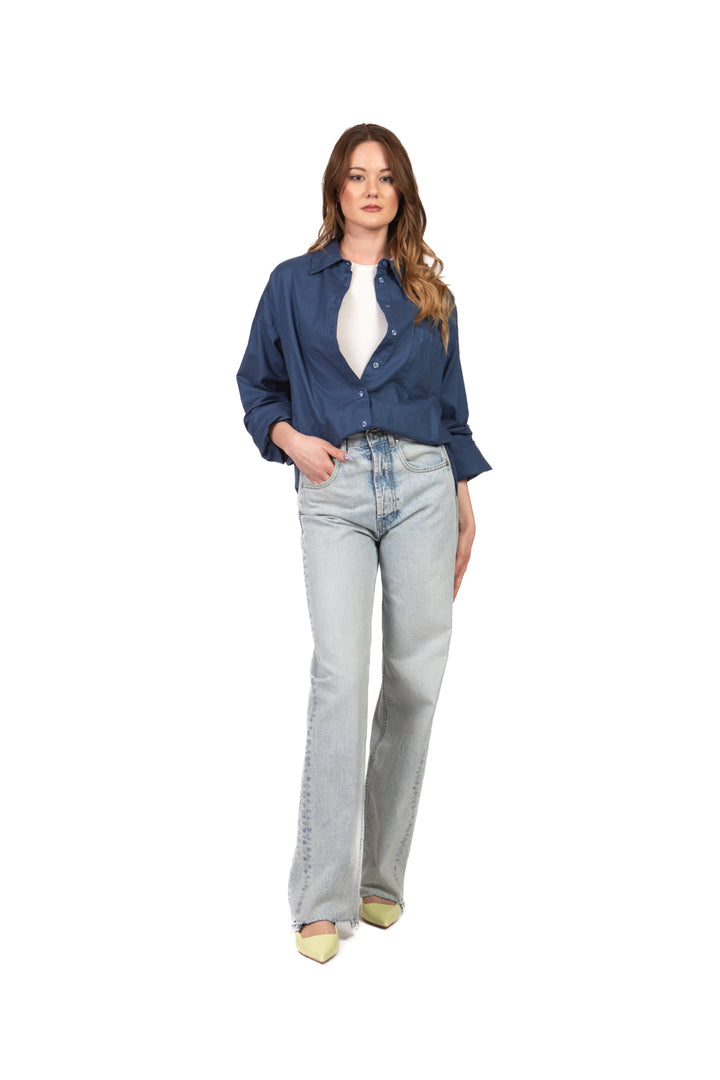 Tensione In - Camicia oxford over con taschino Art. S26C422