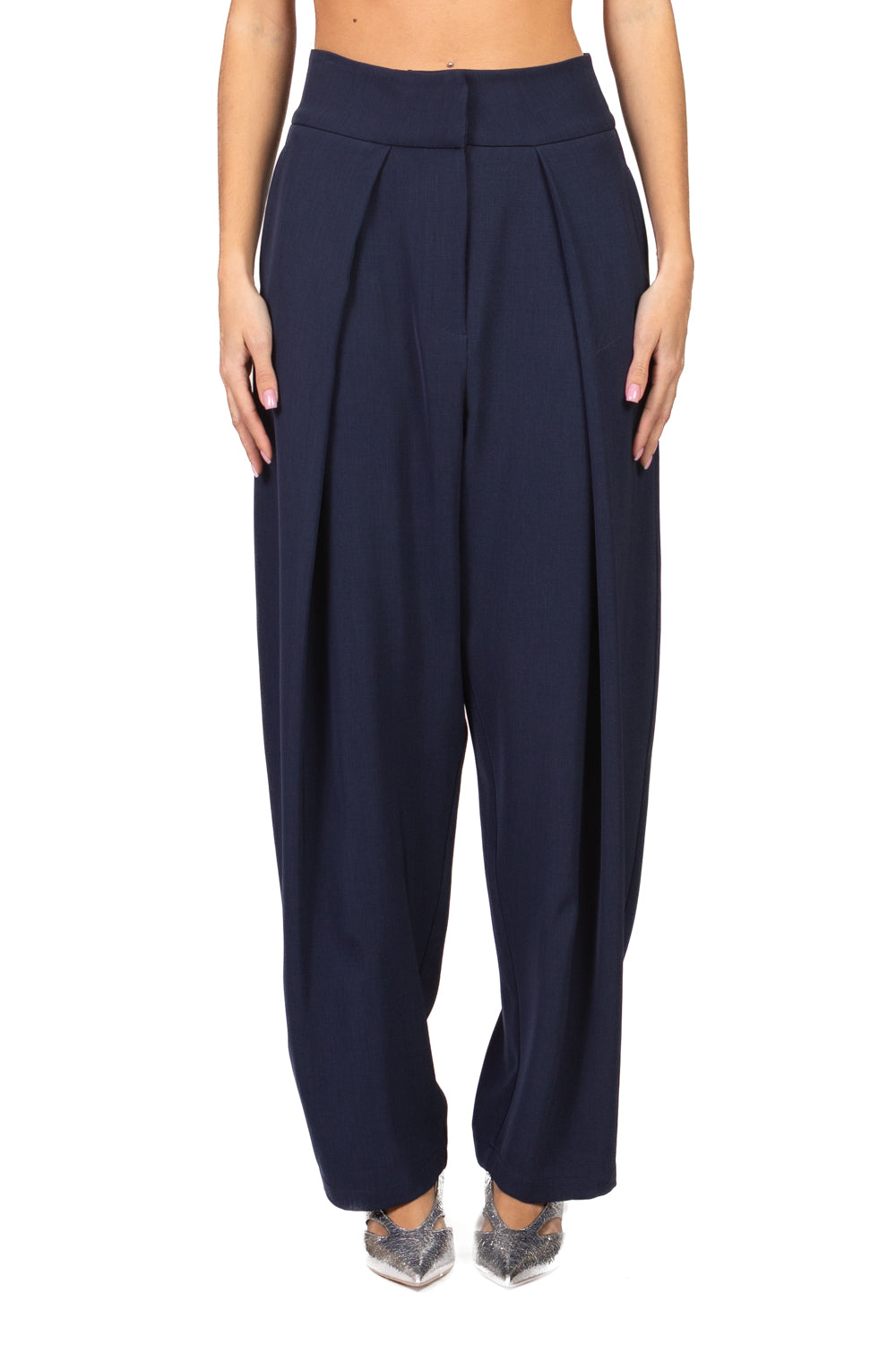 Tensione In - Pantalone balloon con pinces Art. 26P4046