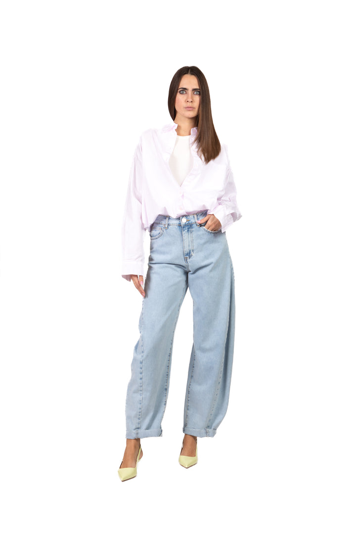 Tensione In - Camicia oxford over con taschino Art. S26C422