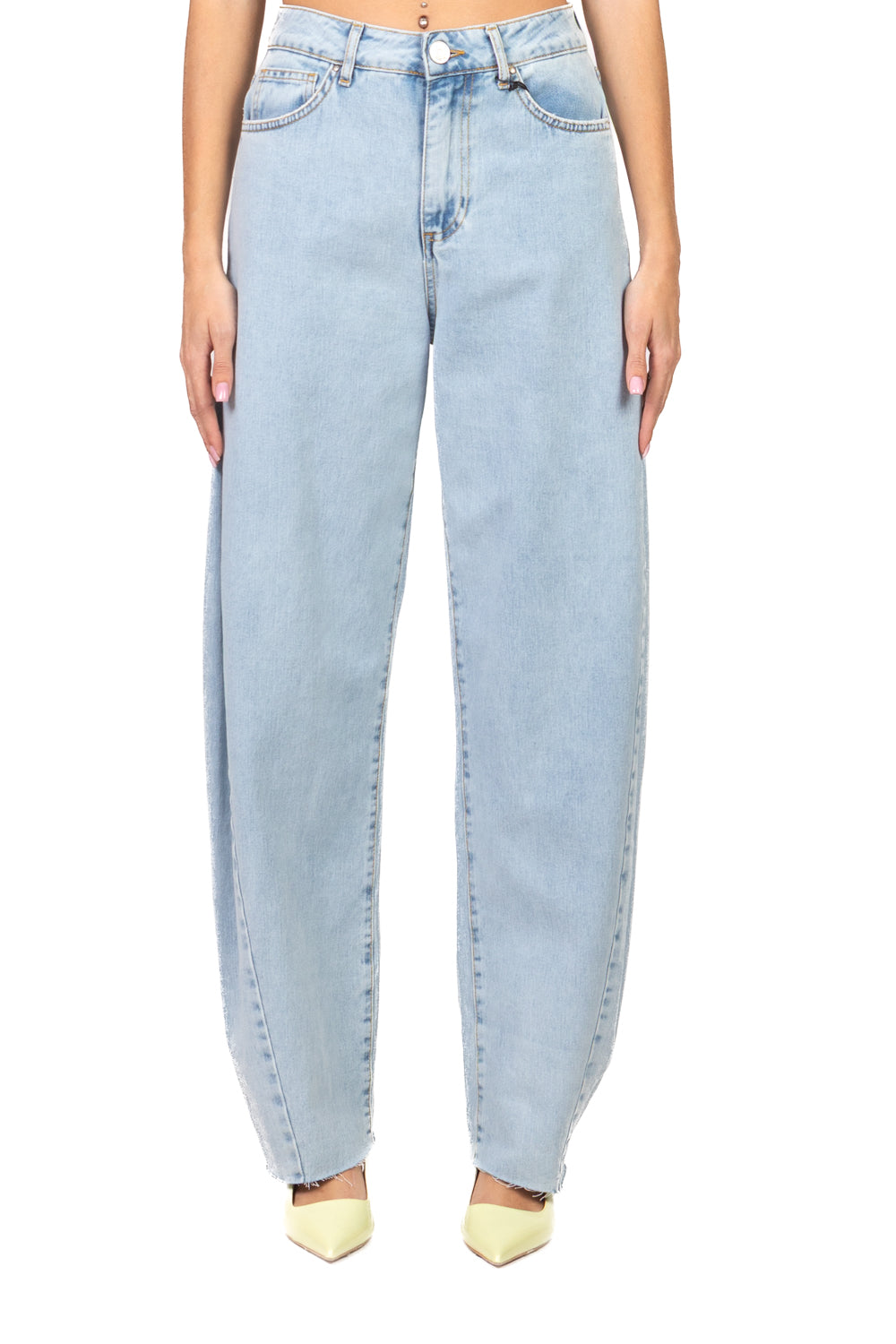 Tensione In - Jeans ERMITAGE barrel taglio vivo Art. P005J119W642