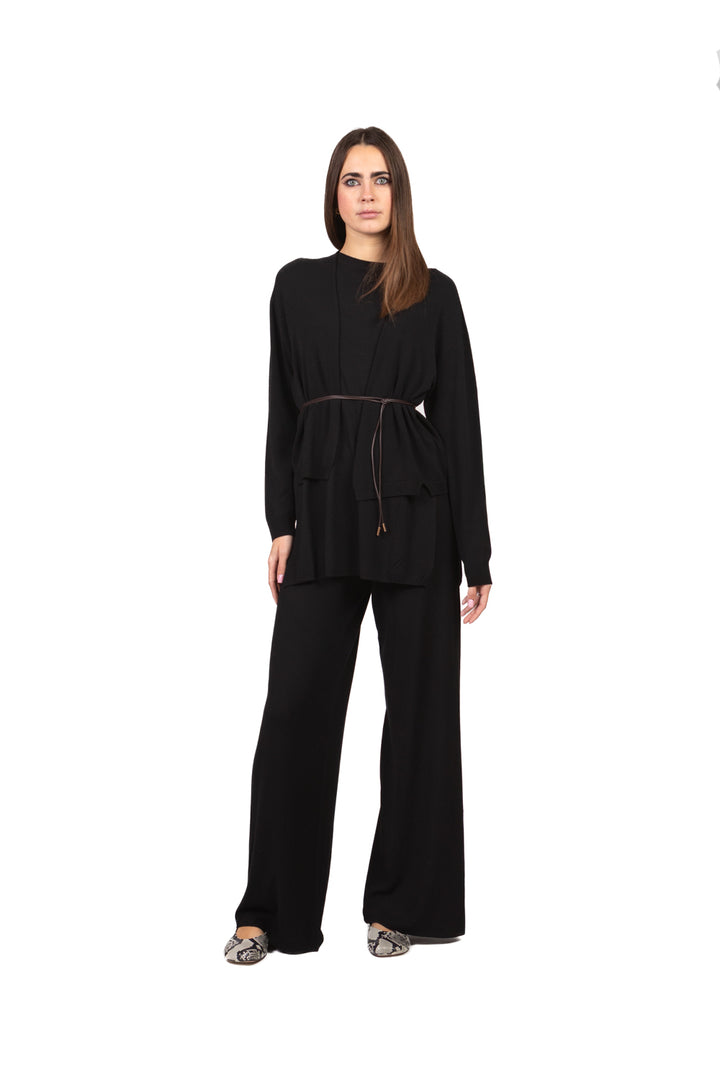 Kontatto - Gilet lungo con spacchi Art. 3M1521C